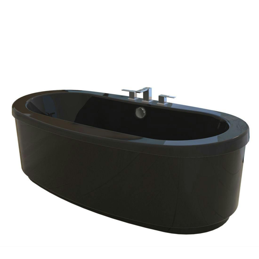 BRAVO™ 6636 Freestanding Bath Black